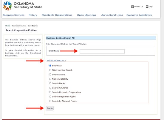 Exploring Ok Secretary Of State Business Search